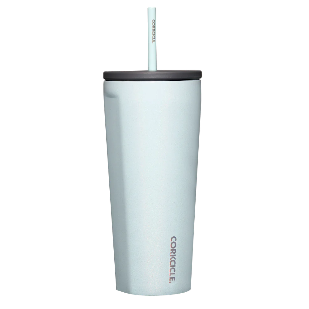 COLD CUP INSULATED TUMBLER WITH STRAW