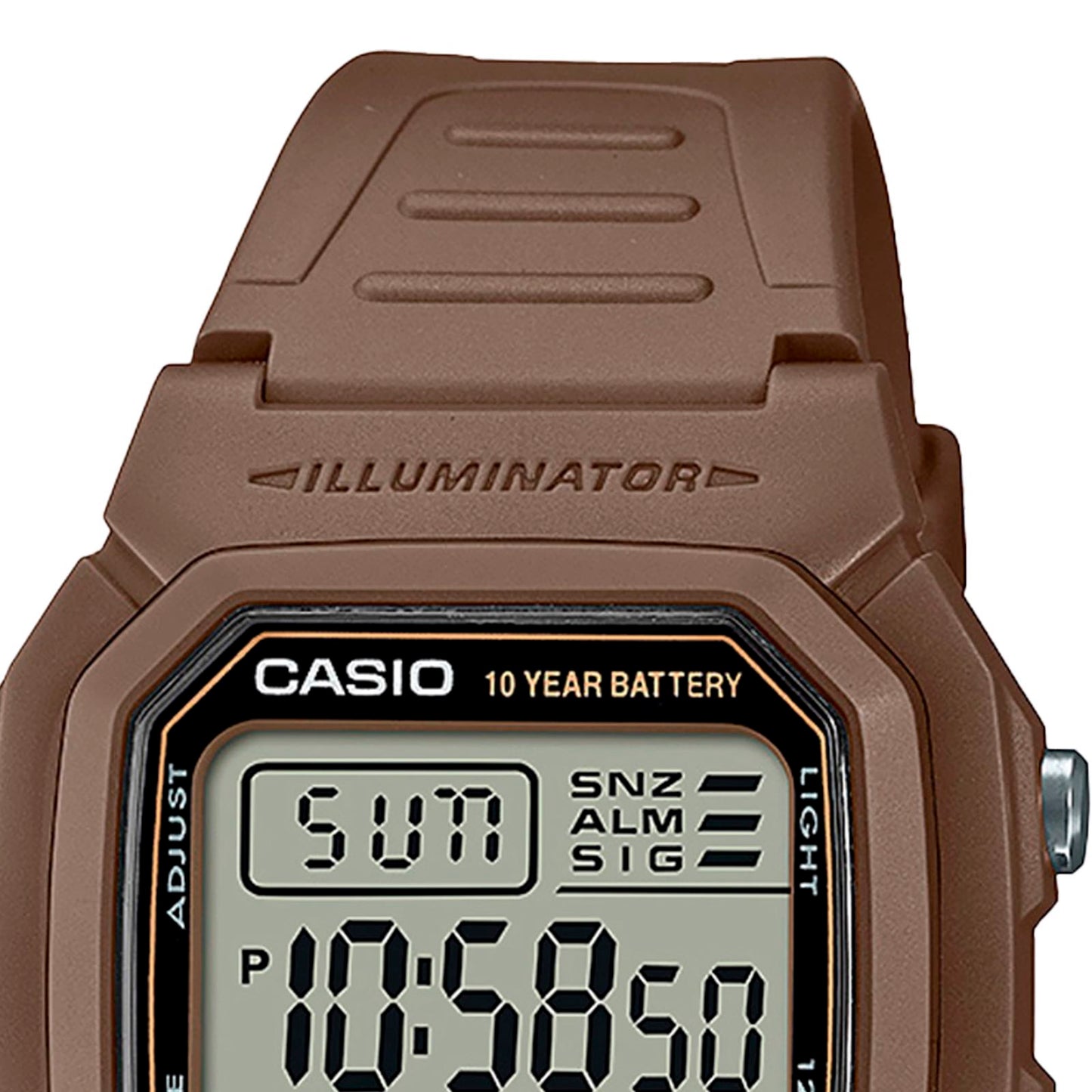 RELOJ CASIO W-800H-5AV