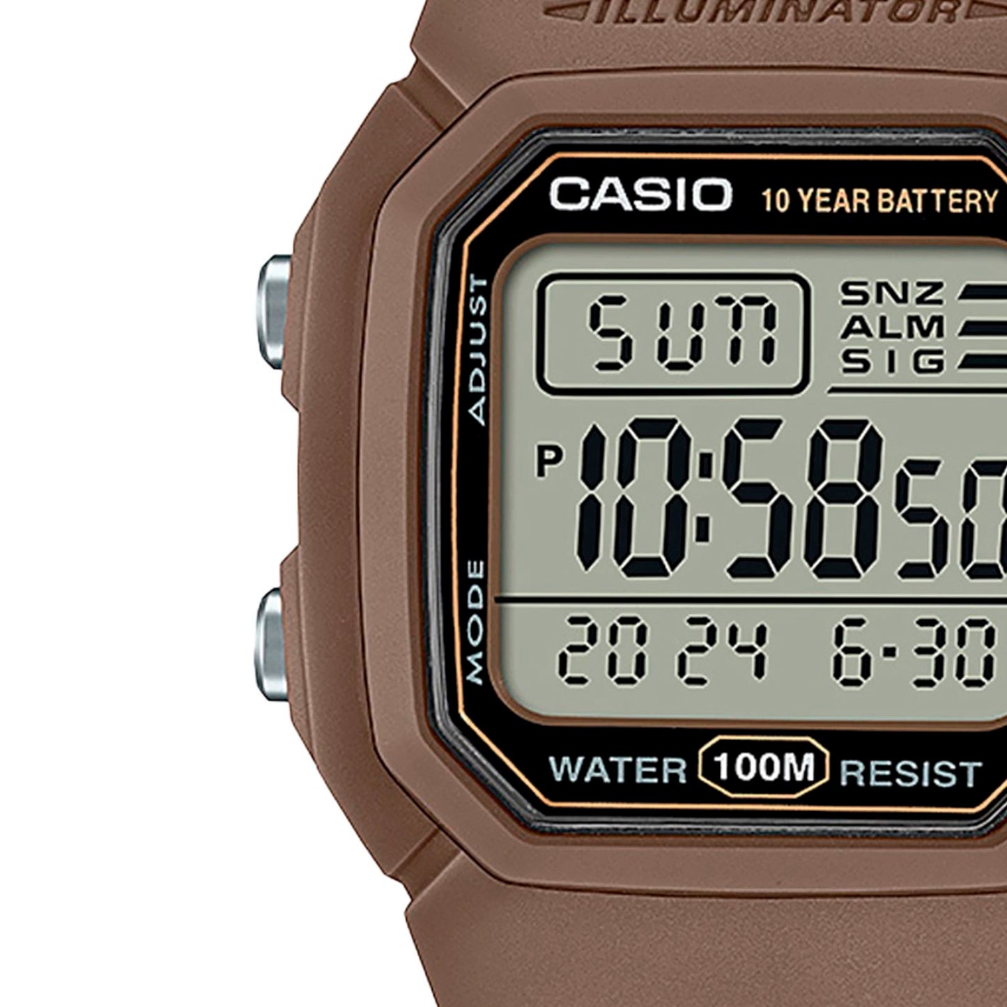 RELOJ CASIO W-800H-5AV