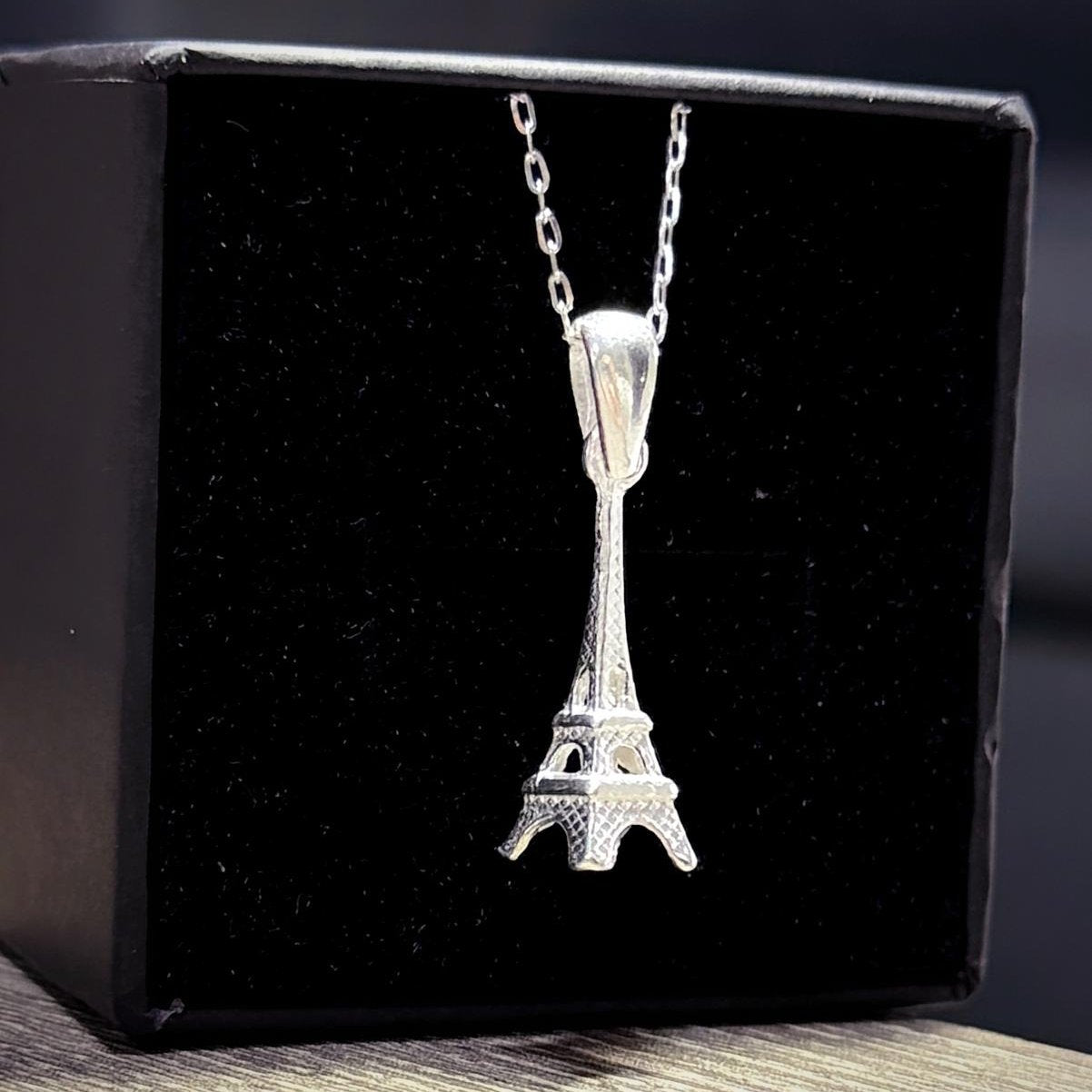 DIJE TORRE EIFFEL PLATA 925