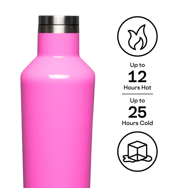 CORKCICLE CLASSIC CANTEEN MIAMI PINK 16 OZ