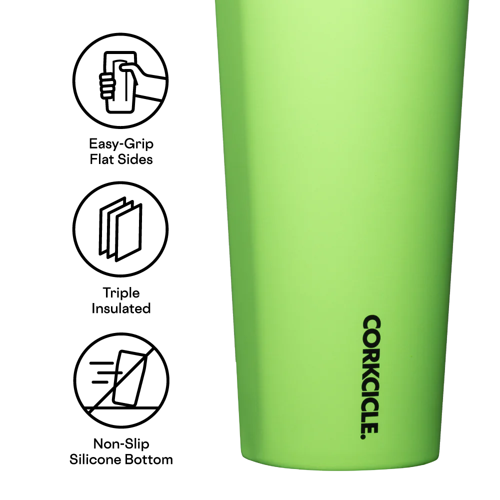 COLD CUP INSULATED TUMBLER WITH STRAW