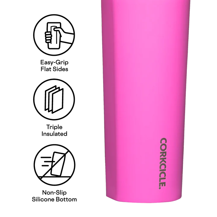 CORKCICLE CLASSIC CANTEEN MIAMI PINK 16 OZ