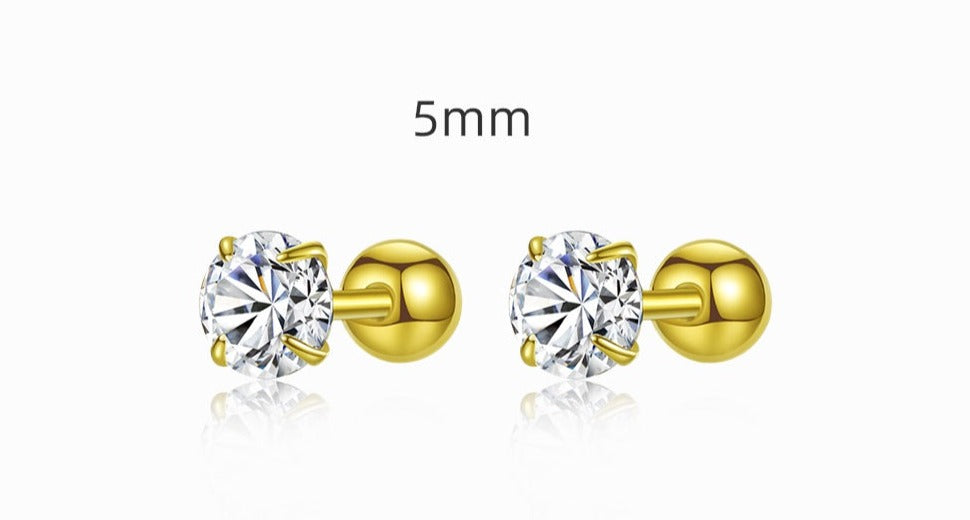 Chispitas 5mm baño 18K