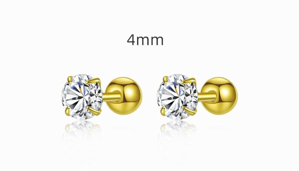 Chispitas 4mm baño 18K
