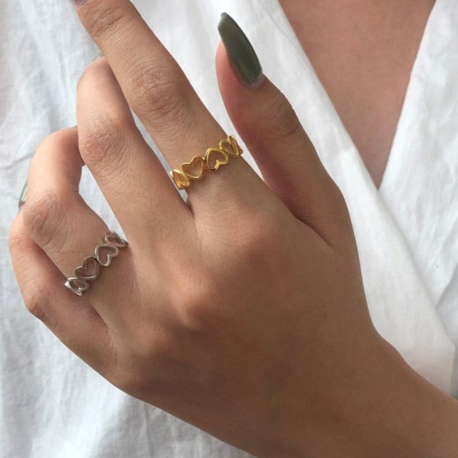 Hearts Ring