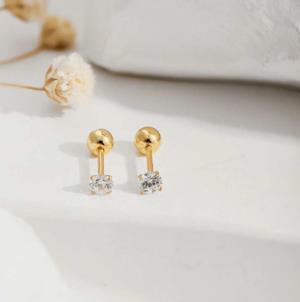 Chispitas 3mm baño 18k