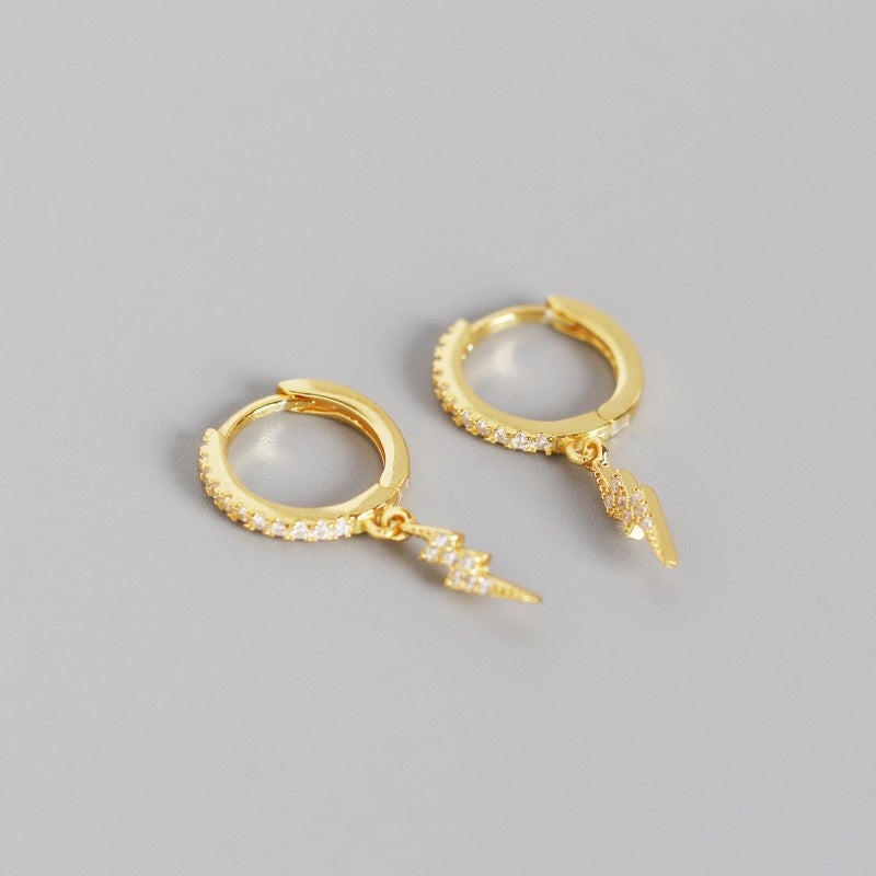 Hoggies de rayito baño 18k