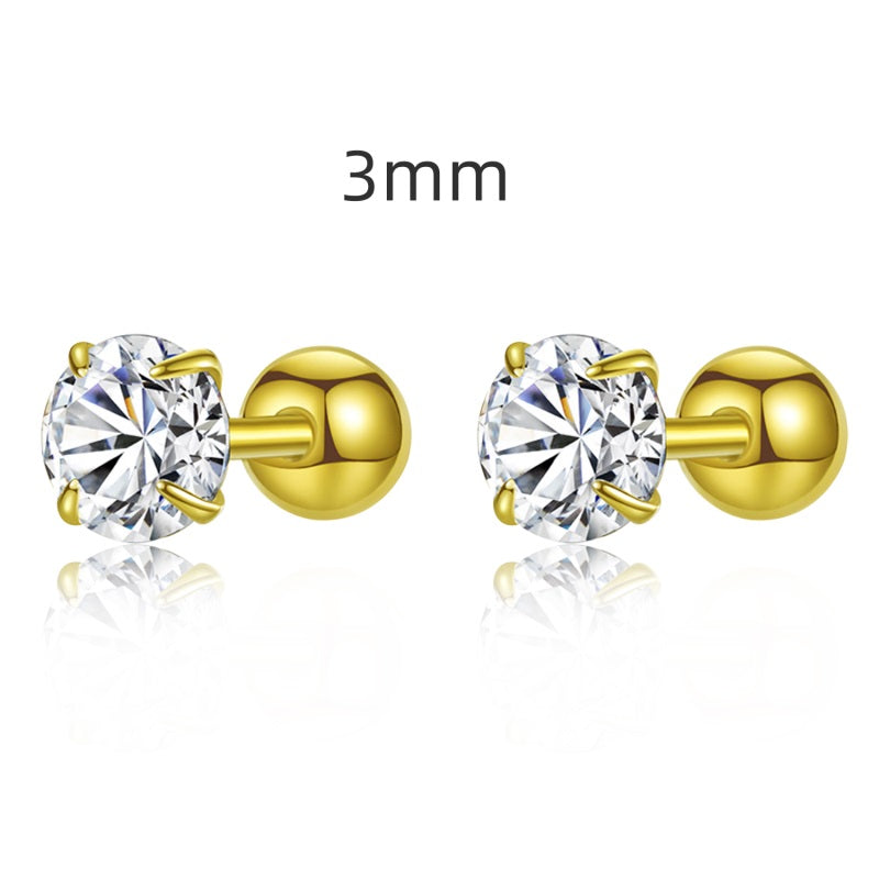 Chispitas 3mm baño 18k