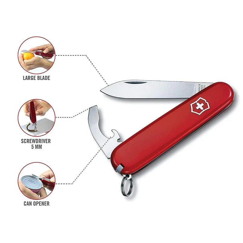 VICTORINOX® BANTAM NAVAJA MULTIUSOS ROJA