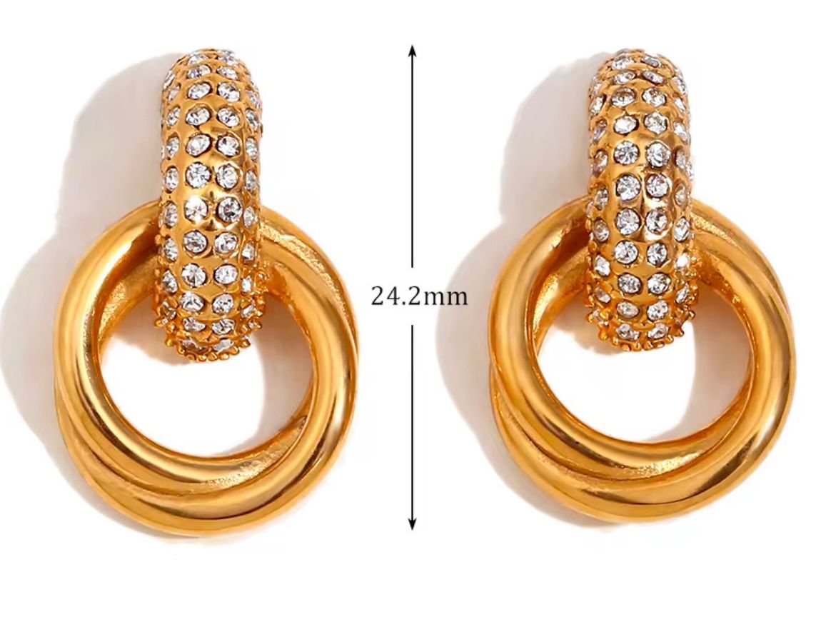 VENUS GOLD EARRINGS