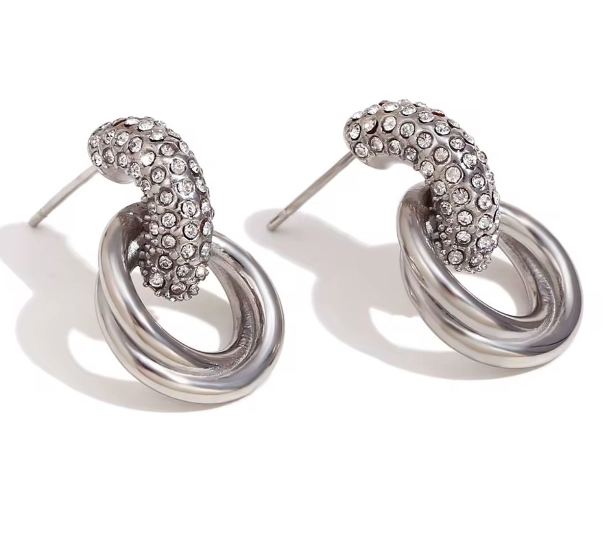 VENUS SILVER EARRINGS