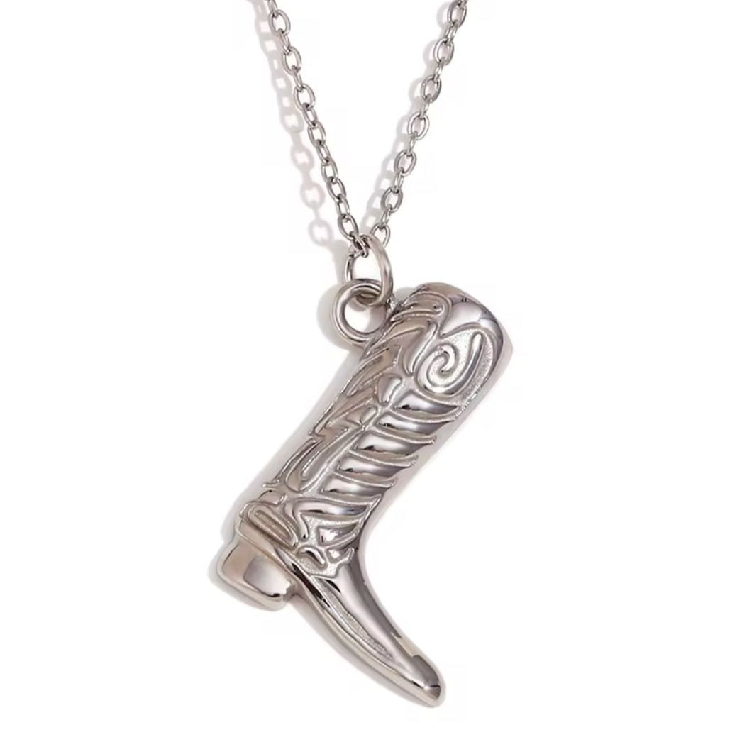CADENA BOTITA SILVER