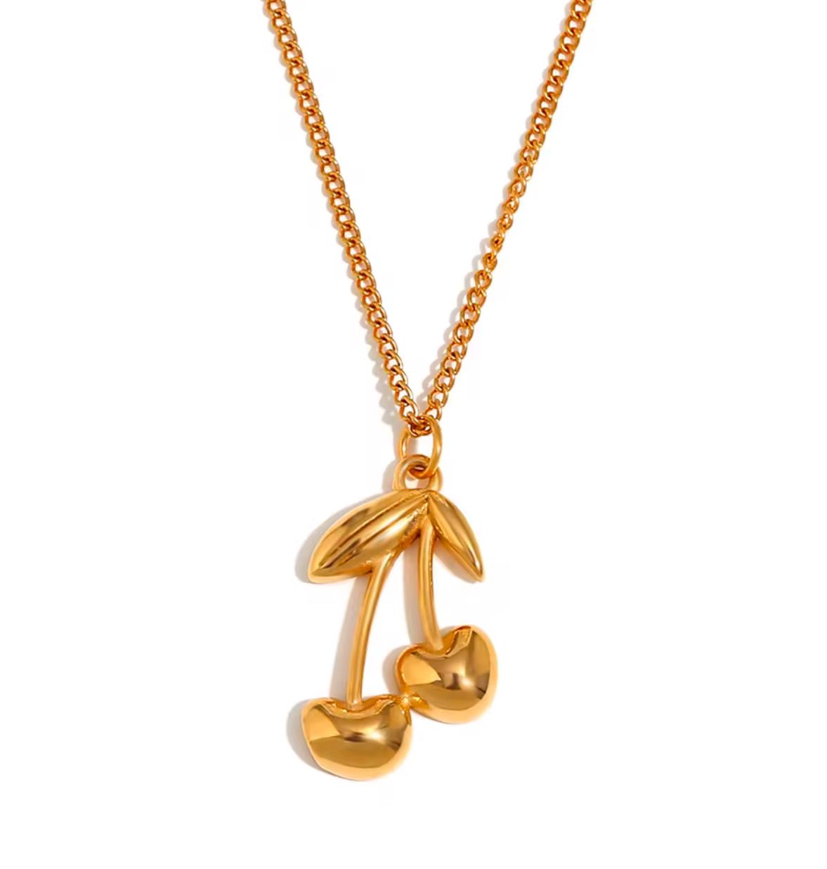 CHERRY GOLD NECKLACE
