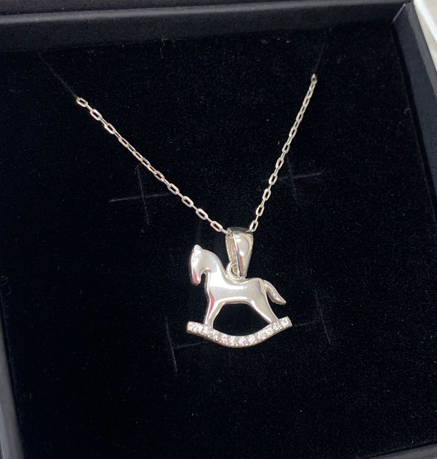DIJE CABALLITO, PLATA 925