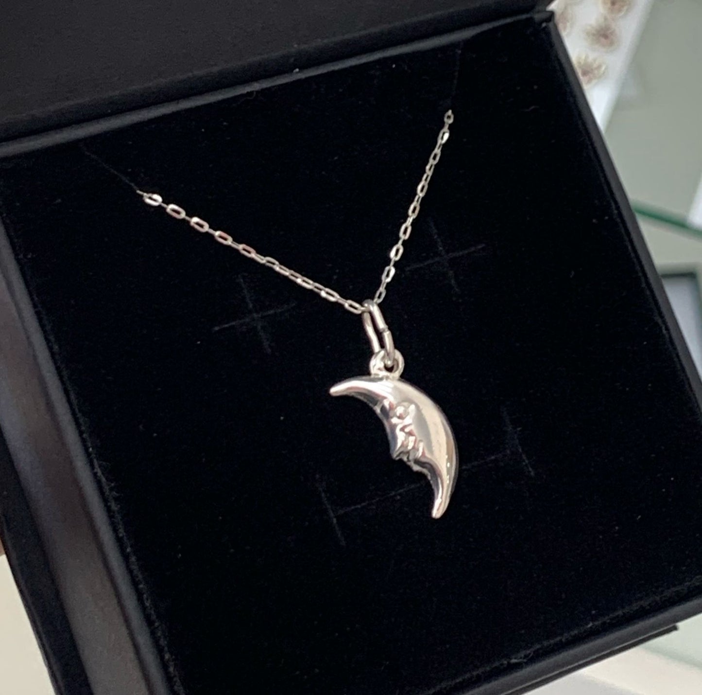 DIJE LUNA, PLATA 925