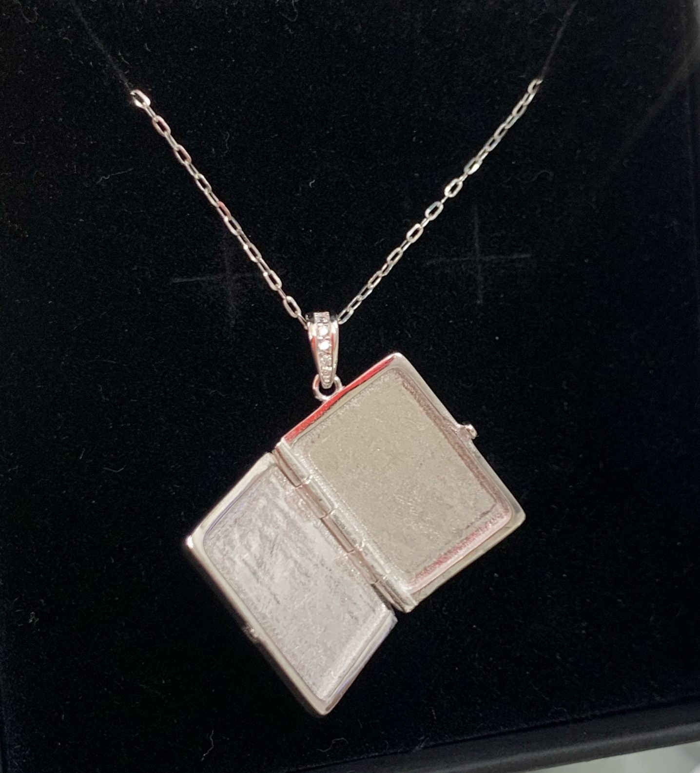 RELICARIO LIBRO, PLATA 925