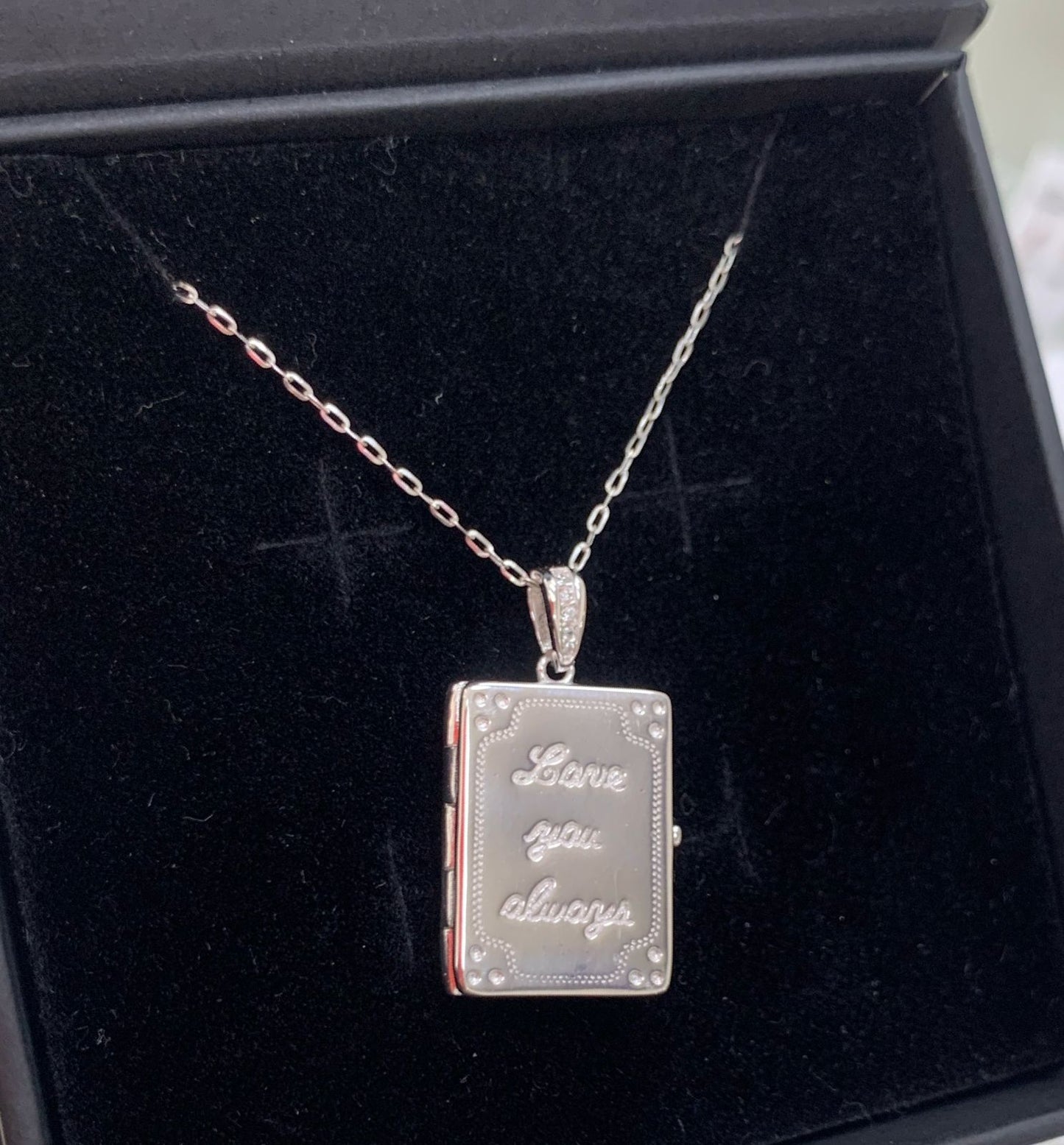 RELICARIO LIBRO, PLATA 925
