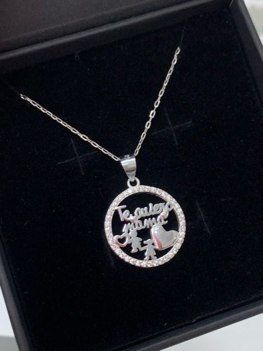 DIJE, TE QUIERO MAMÁ, PLATA 925