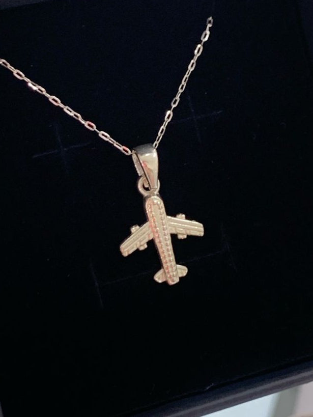 DIJE, AVION, PLATA 925