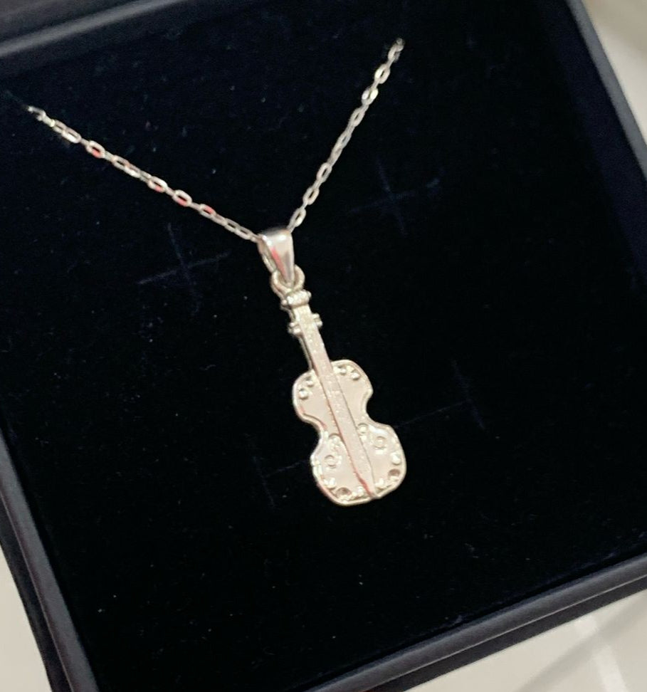 DIJE VIOLONCHELO, PLATA 925