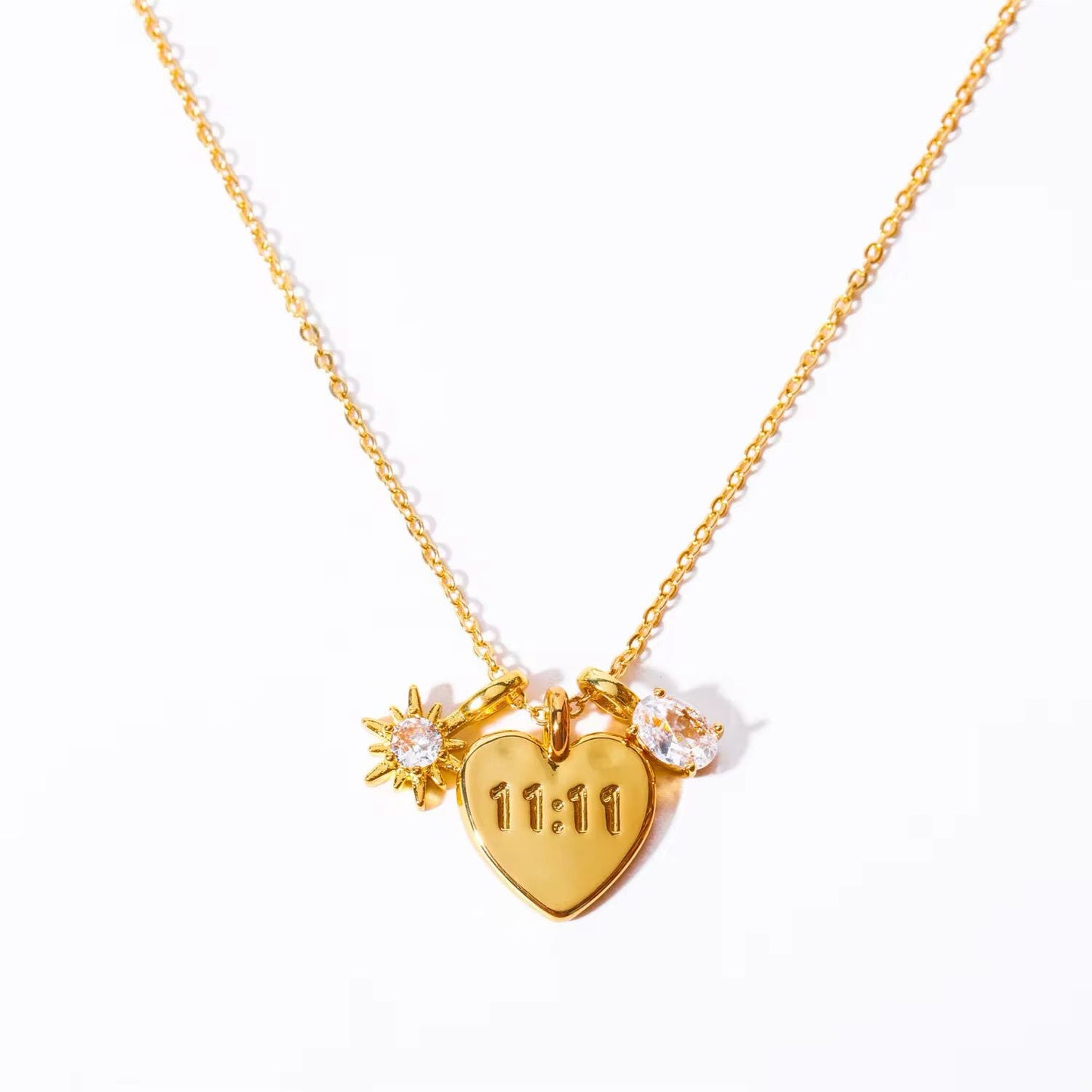 Cadena 11:11 with charms