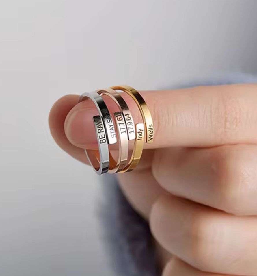 Anillo Líneas - Ajustable