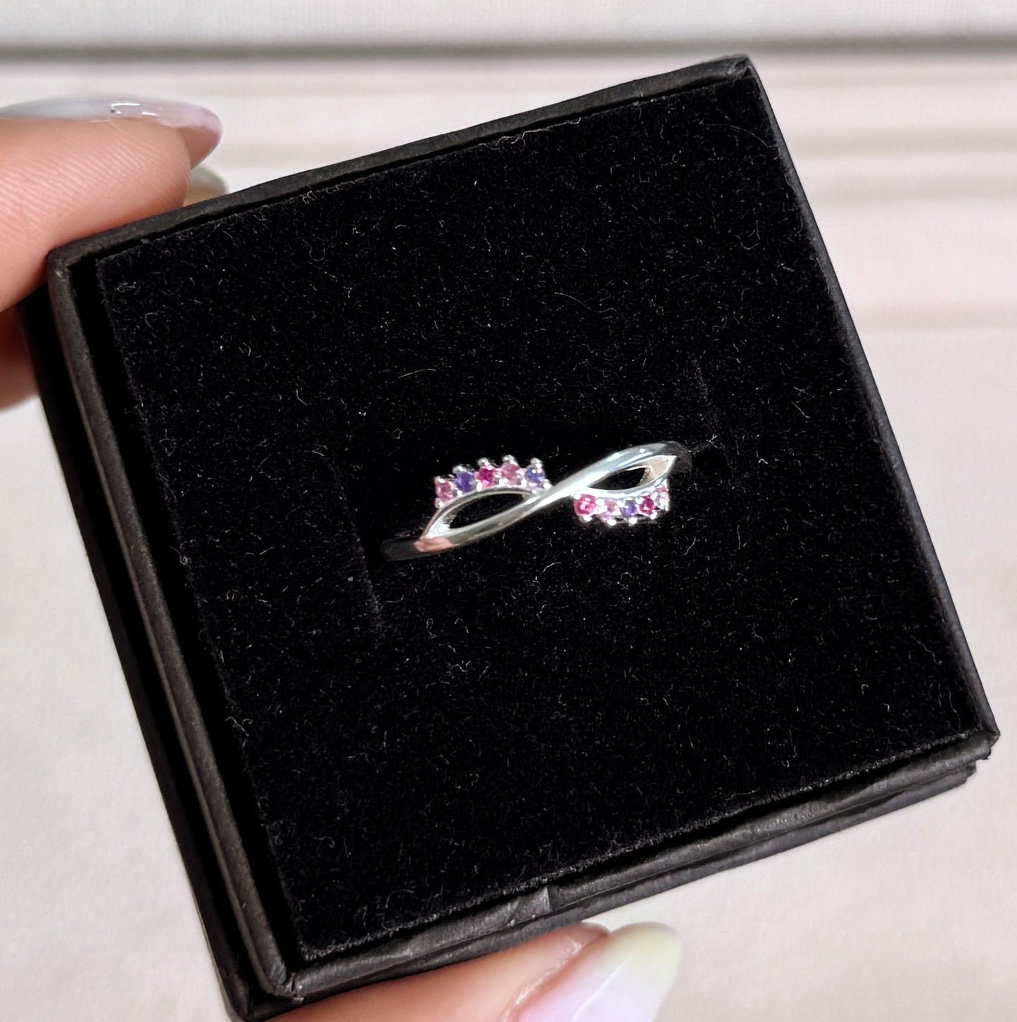 ANILLO PINK, PLATA 925