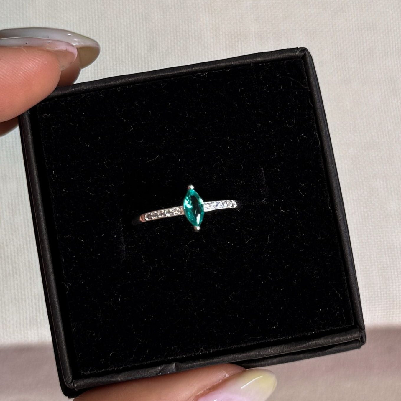 ANILLO GREEN, PLATA 925