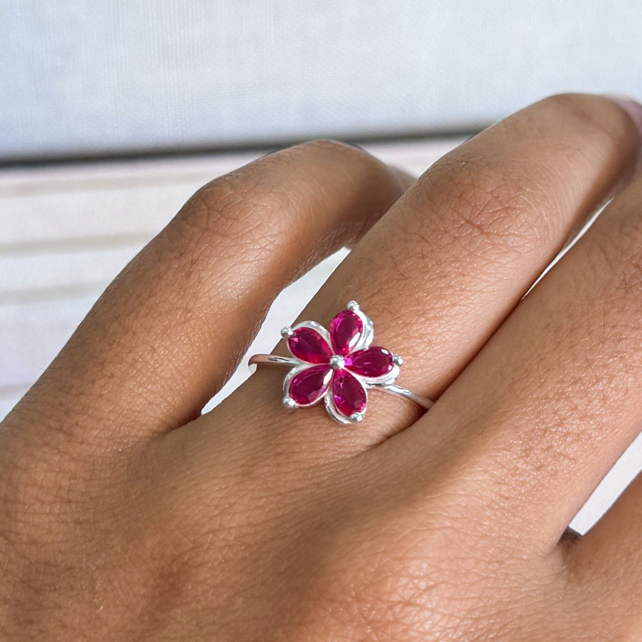 ANILLO BLOSSOM, PLATA 925