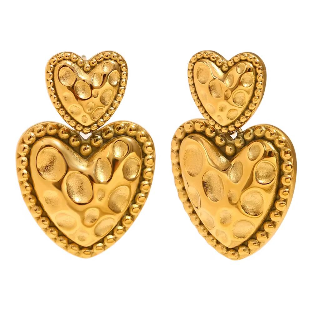 Doble corazonsote dorado