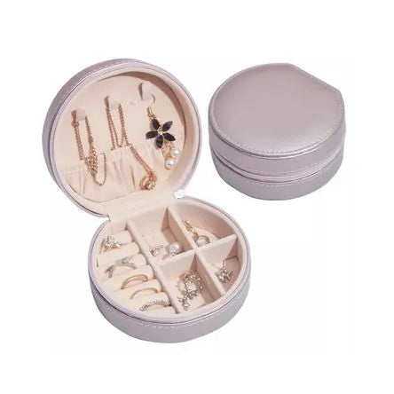 Travel Joyerito circular plateado