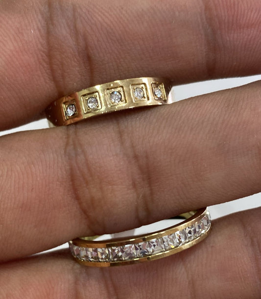 ANILLO MATRIMONIO ACERO 3500
