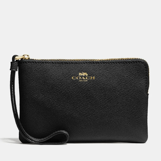 Coach Chalk Corner Zip Wristlet