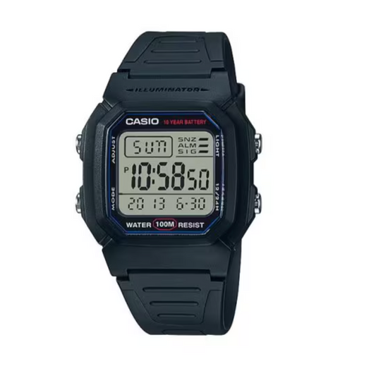 RELOJ CASIO W-800H-1AV