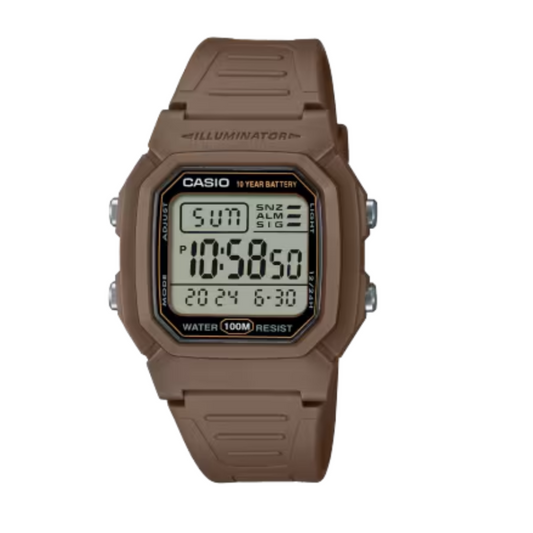 RELOJ CASIO W-800H-5AV