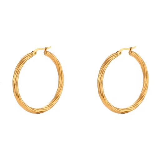 Croissant Hoops 40mm