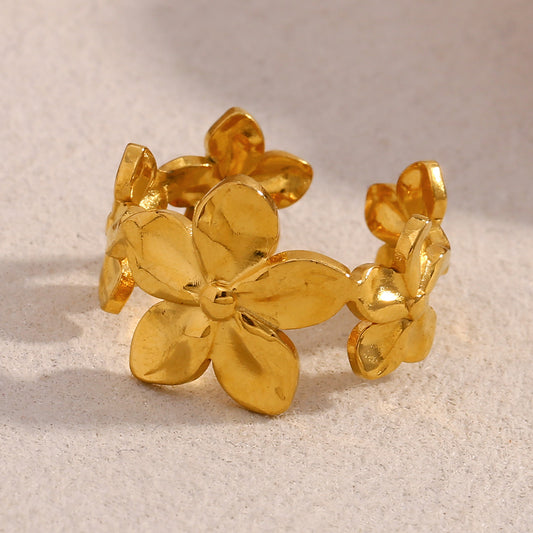 Anillo flor