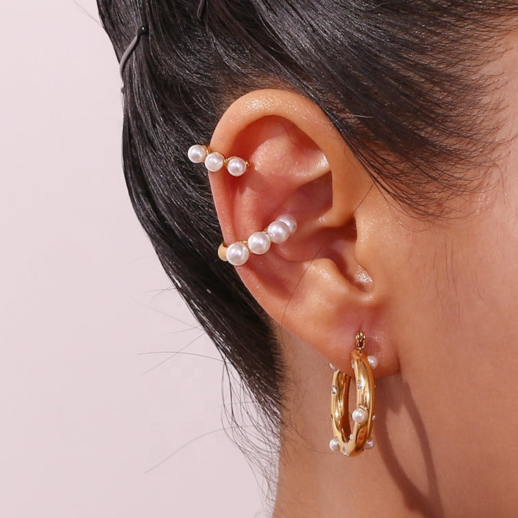 Ear Cuff perlias