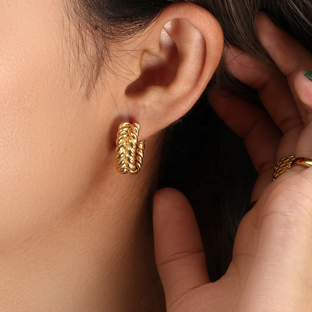 Trenzas Hoops