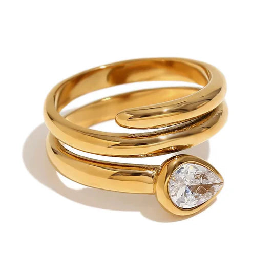 Anillo Chuncky Gold
