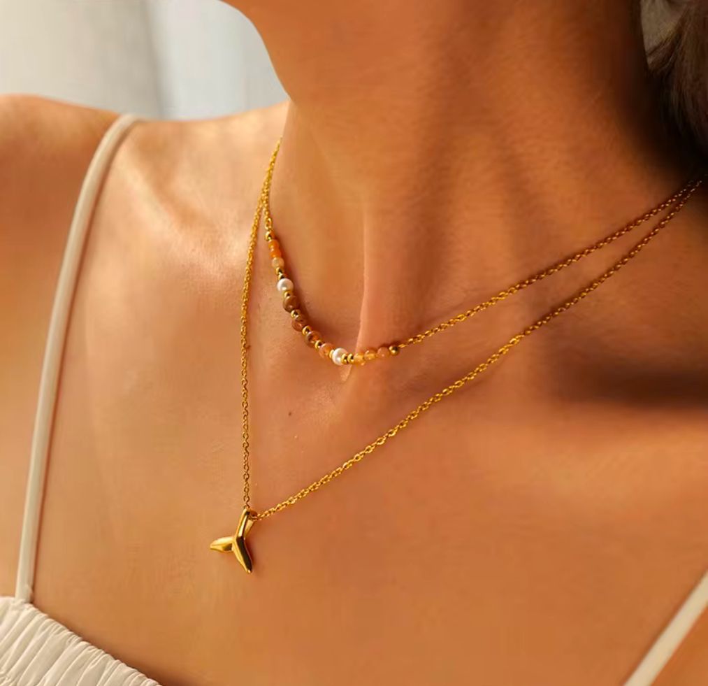 GOLD OCEAN NECKLACE