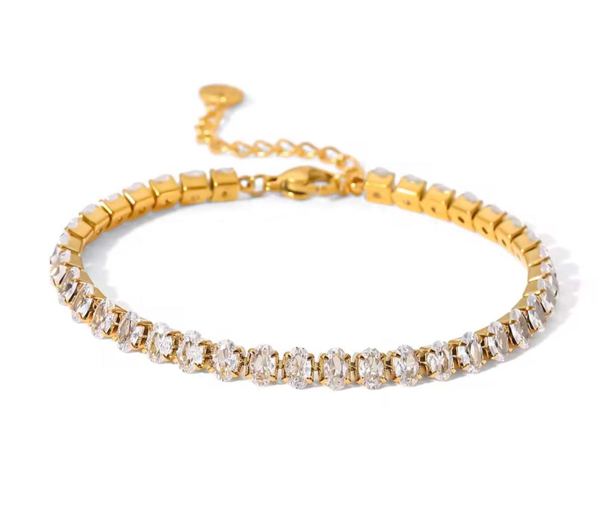 SQUARE TENNIS BRACELET