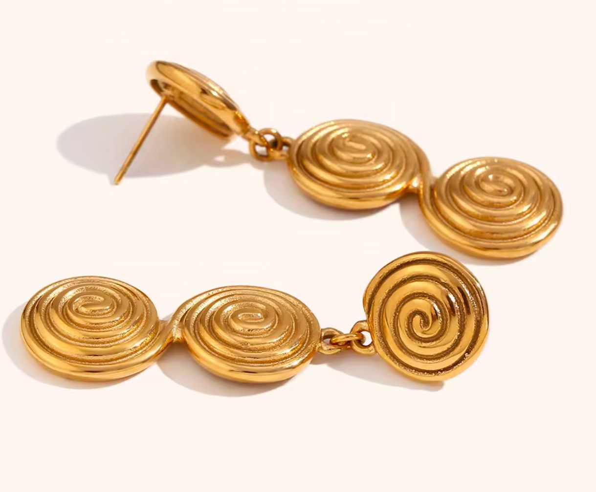 Whorl Earrings