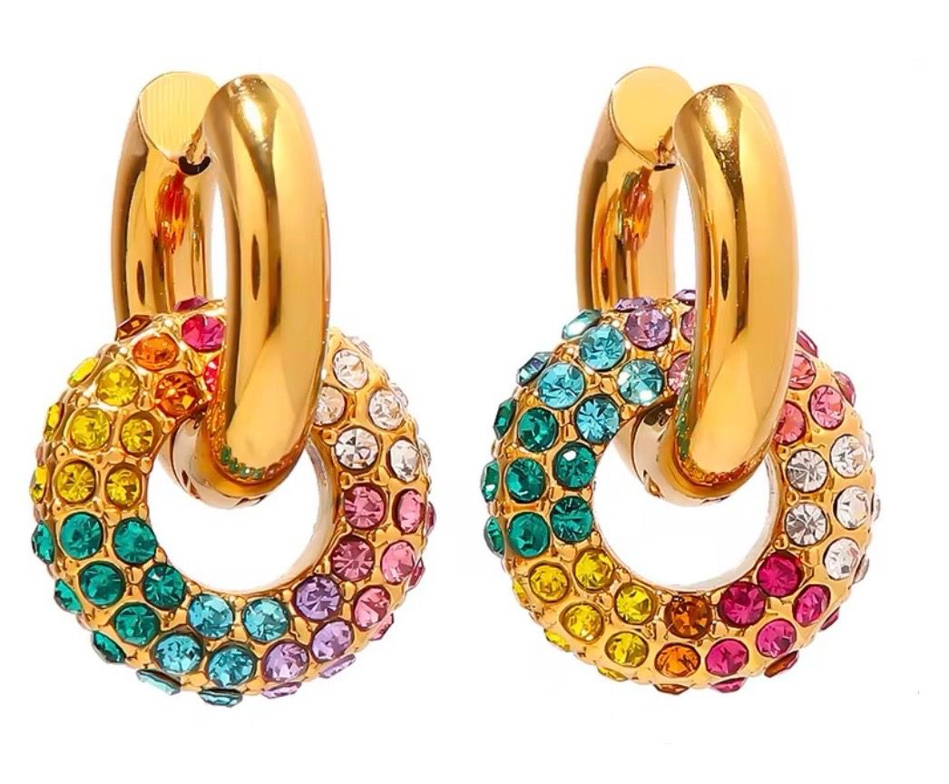 nina hoops multicolor