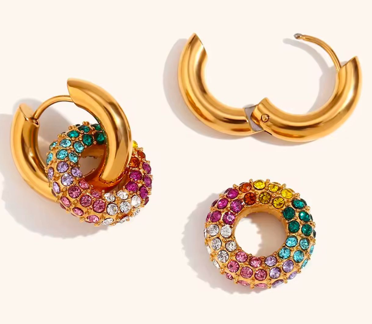 nina hoops multicolor