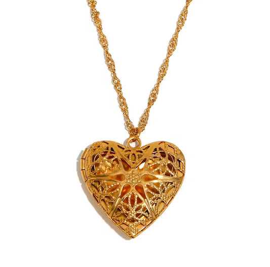 LOCKET GOLD Relicario