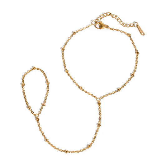 LACE CHAIN HAND BRACELET