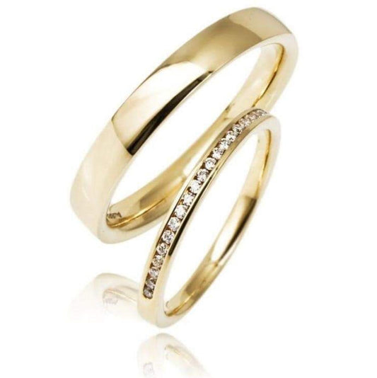 ANILLOS MATRIMONIO EN ORO 10K