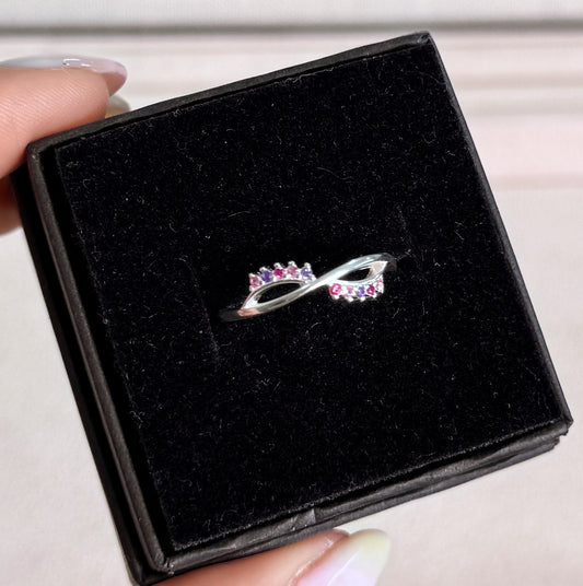ANILLO PINK, PLATA 925